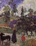 Paul Gauguin There are lily scenery oil painting on canvas